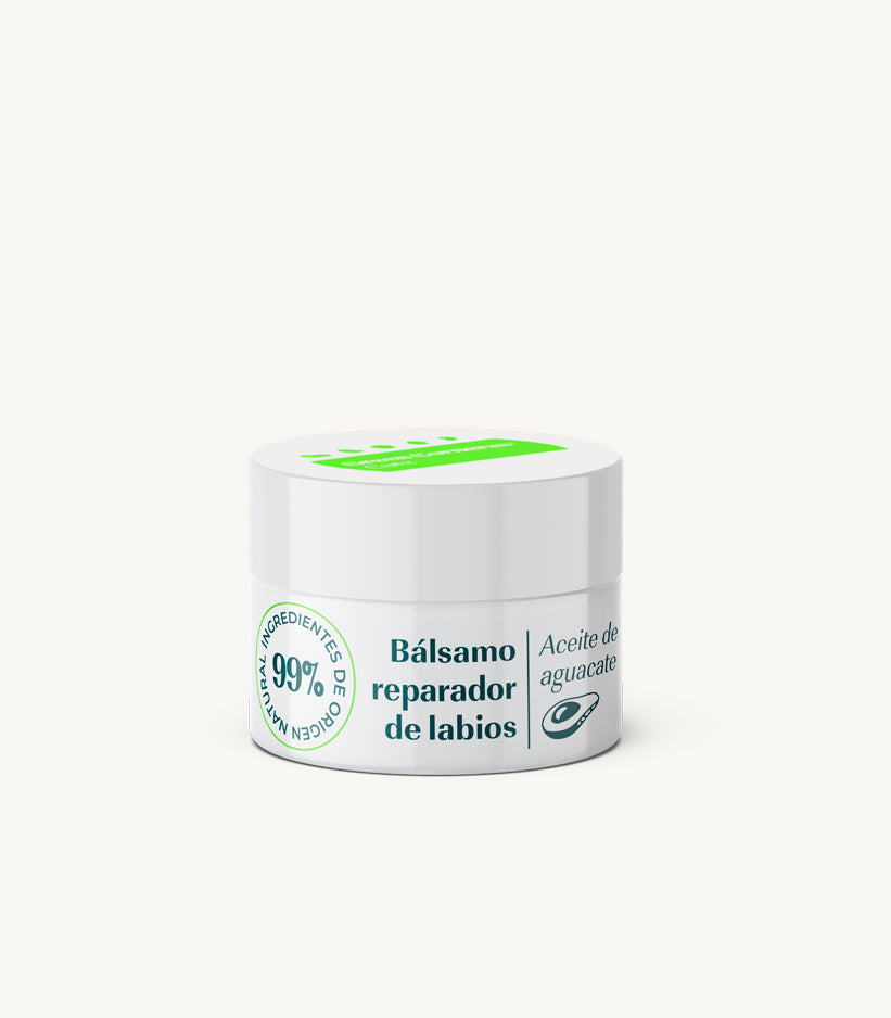 Bálsamo labial reparador con aguacate