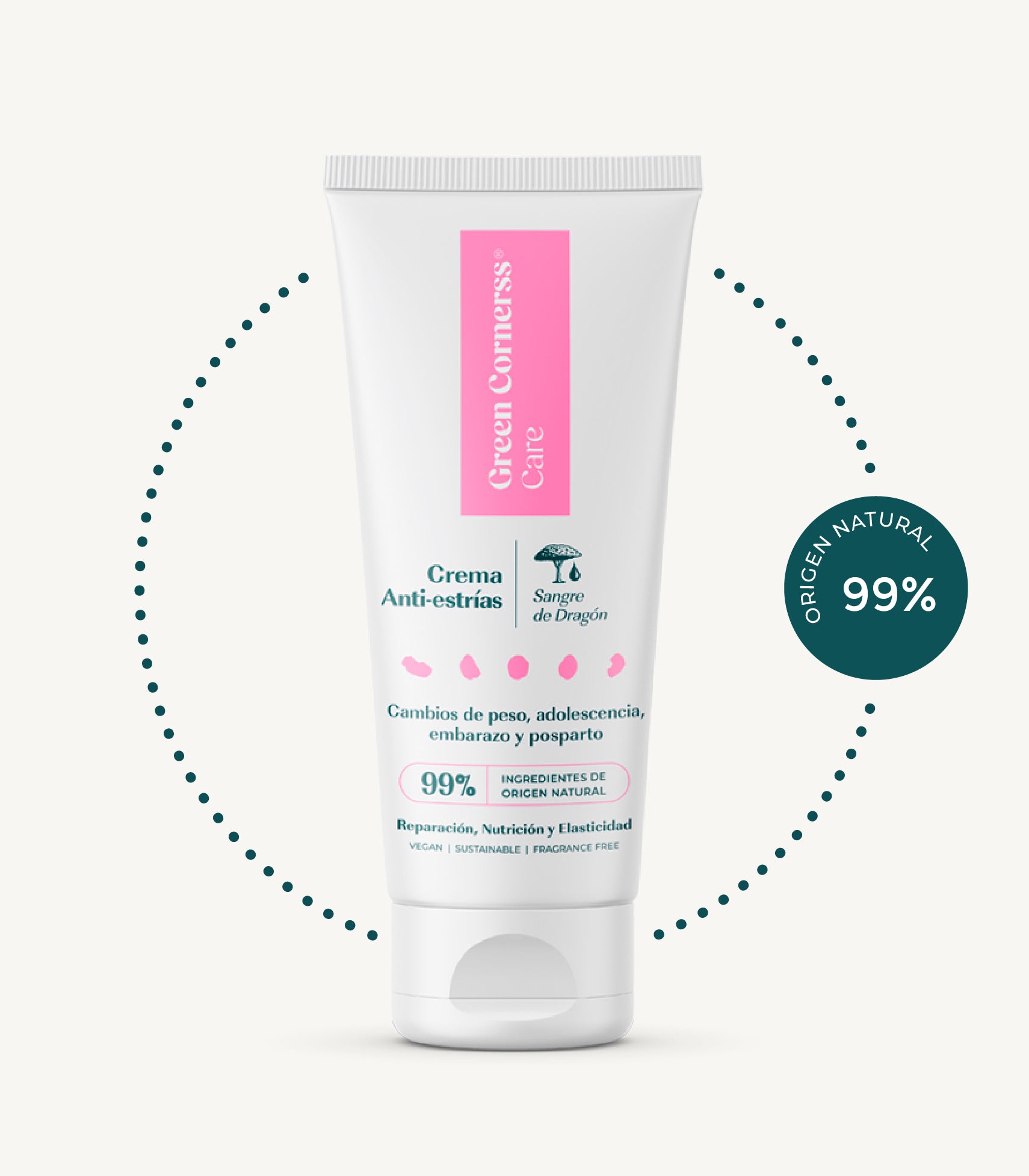 Crema anti-estrías con sangre de dragón