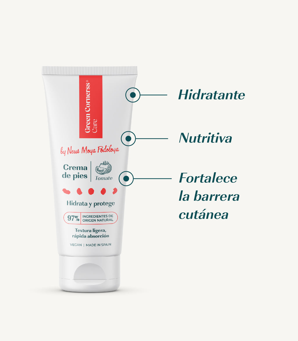 Crema de pies de tomate