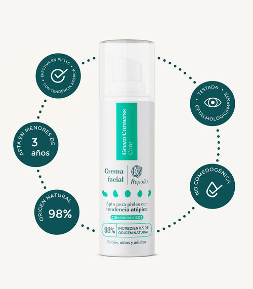 Crema facial de repollo