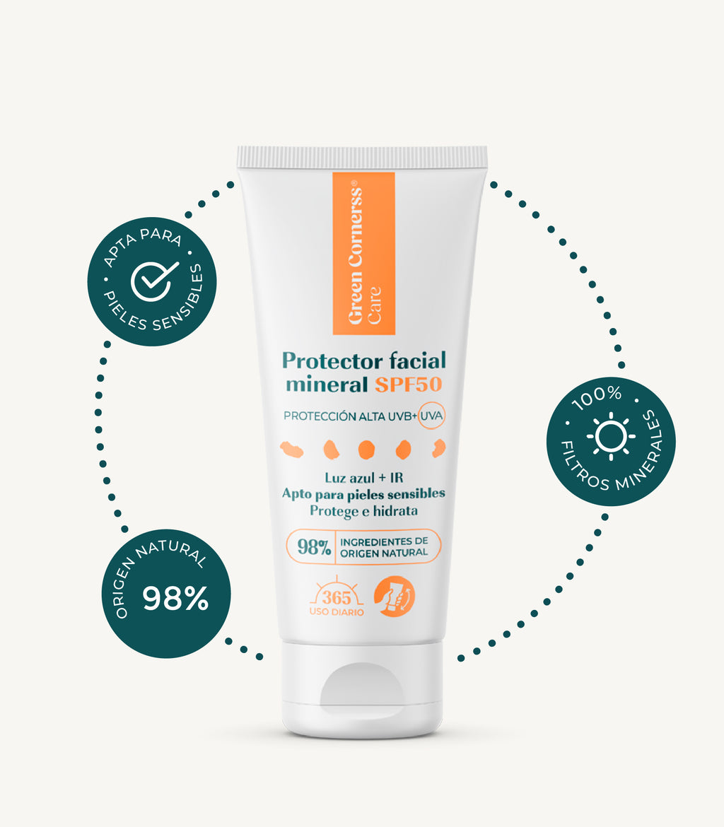 Pack Protector Facial Mineral SPF50