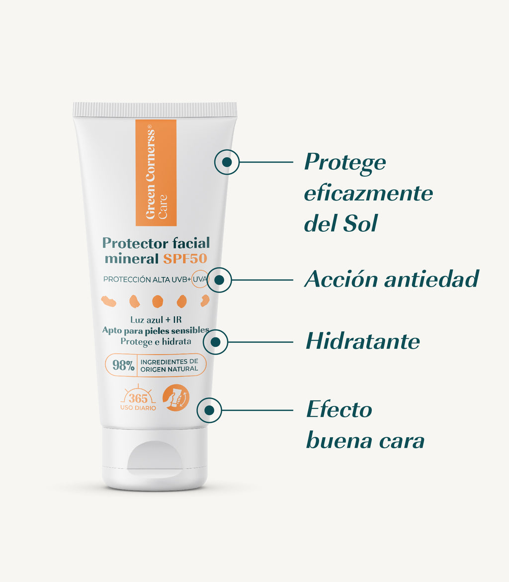 Pack Protector Facial Mineral SPF50
