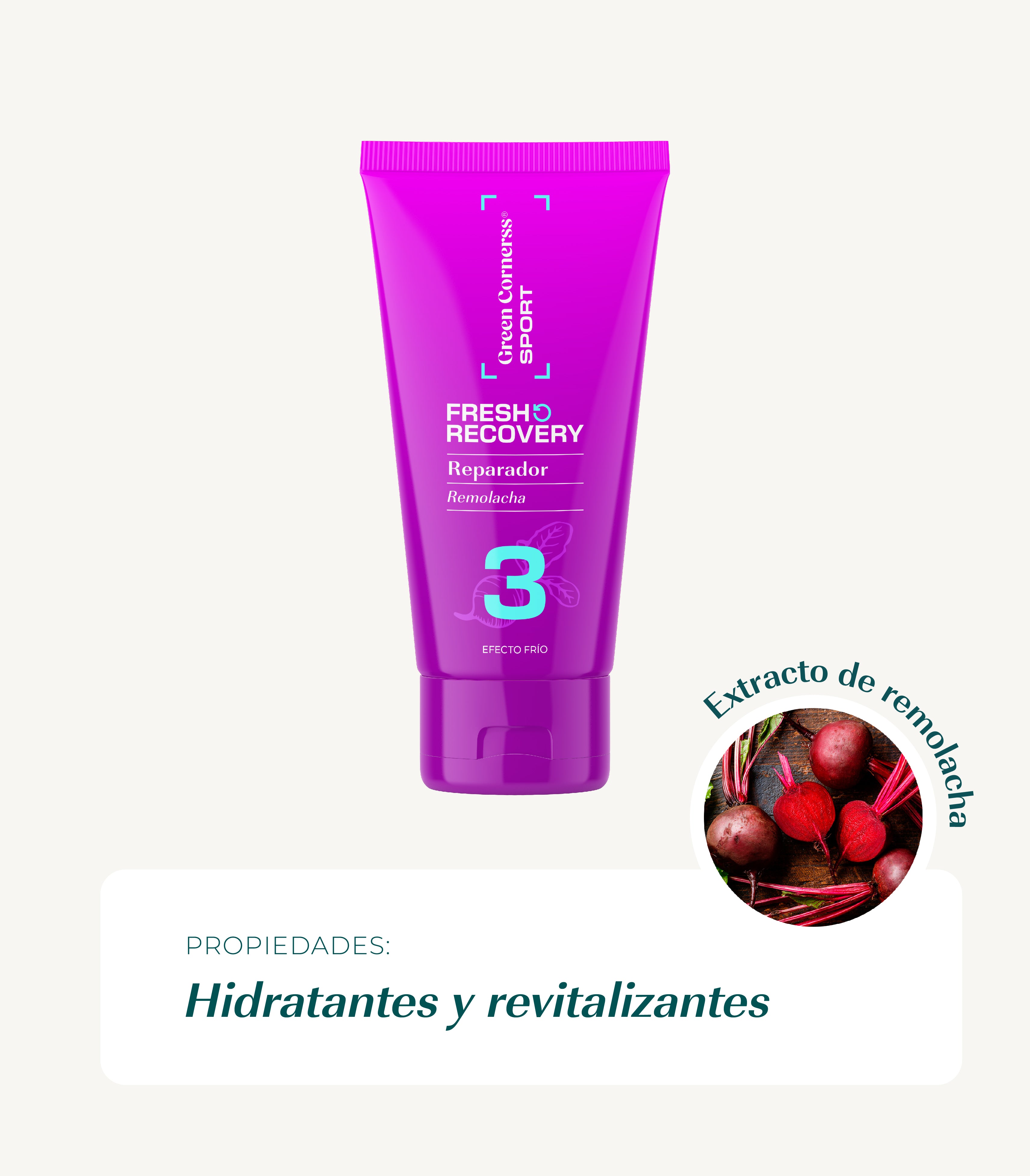 Sérum efecto frío post-entrenamiento