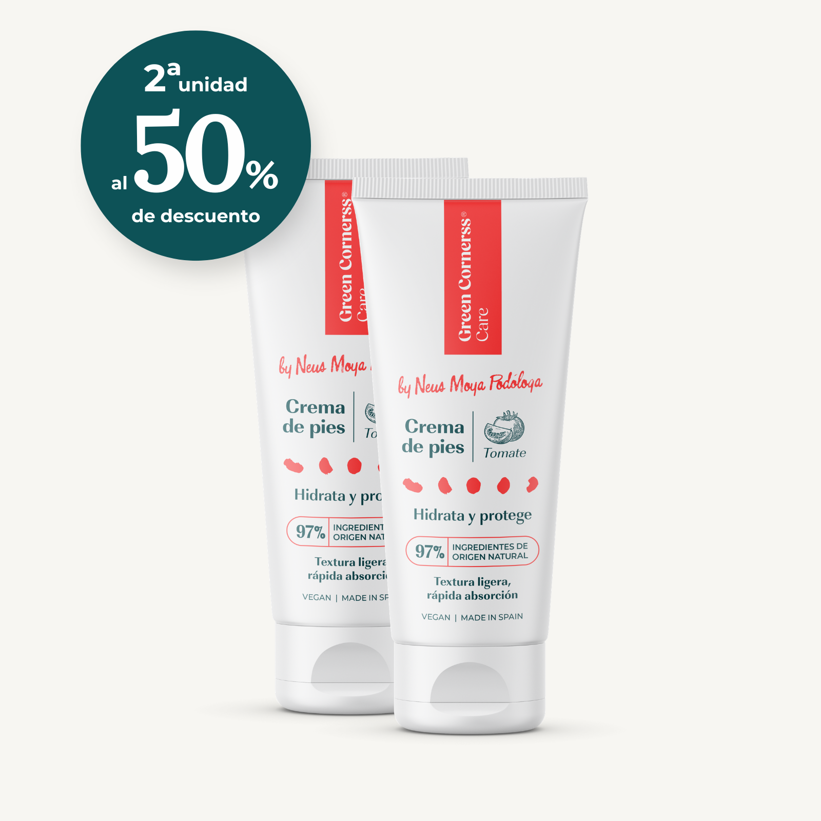 Pack Crema de pies de tomate