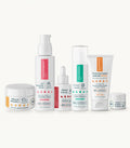 Rutina Completa Facial: Doble limpieza, tratamiento, hidratación, protección y nutrición profunda